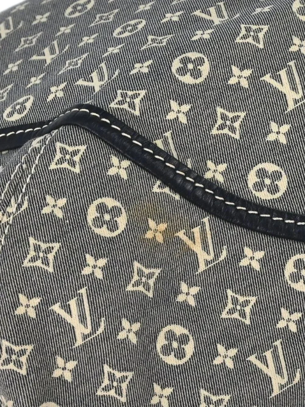 Louis Vuitton Navy Monogram Idylle Elegie 2way Handbag M56697 168417